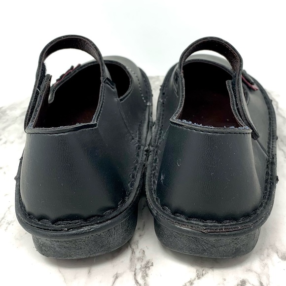 Bonita Flower Embellished Mary Jane Chunky Comfort Platform 7-7.5 Lagenlook - Picture 5 of 14